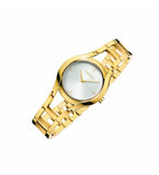 Calvin Klein Class White Dial Gold Steel Strap Watch for Women - K6R23526 Buy Now By Calvin Klein