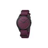 Calvin Klein Tone Maroon Dial Maroon NATO Strap Watch for Men - K7K514UP Buy Now By Calvin Klein