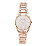 Calvin Klein Dainty White Dial Rose Gold Steel Strap Watch for Women - K7L23646 Buy Now By Calvin Klein