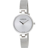 Calvin Klein Authentic White Dial Silver Mesh Bracelet Watch for Women - K8G23126 Buy Now By Calvin Klein