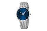 Calvin Klein High Noon Quartz Blue Dial Silver Mesh Bracelet Watch for Men - K8M2112N Buy Now By Calvin Klein
