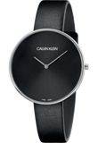 Calvin Klein Full Moon Black Dial Black Leather Strap Watch for Women - K8Y231C1 Buy Now By Calvin Klein