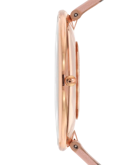 Calvin Klein Full Moon Silver Dial Pink Leather Stap Watch for Women - K8Y236Z6 Buy Now By Calvin Klein