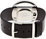 Calvin Klein Glam Transparent Dial Black Leather Strap Watch for Women - K9423107 Buy Now By Calvin Klein