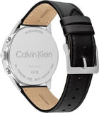 Calvin Klein Infinity Silver Dial Brown Leather Strap Watch for Men - K5S341G6 Buy Now By Calvin Klein
