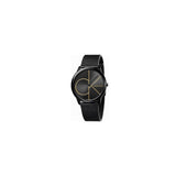 Calvin Klein Minimal Black Dial Black Mesh Bracelet Watch for Men - K3M214X1 Buy Now By Calvin Klein