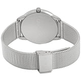 Calvin Klein Minimal White Dial Silver Mesh Bracelet Watch for Men - K3M5115X Buy Now By Calvin Klein