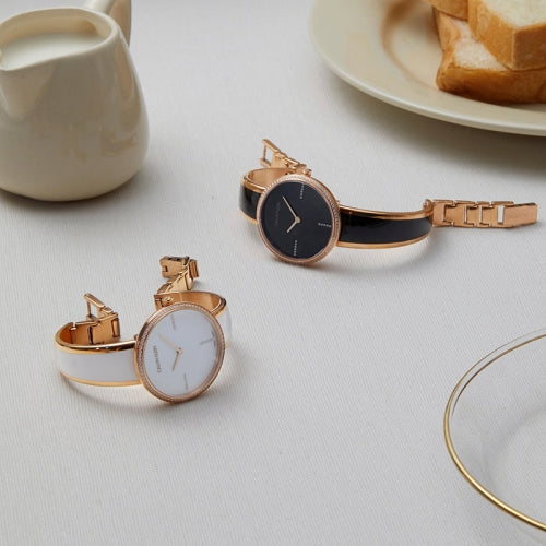 Calvin Klein Seduce Seduction White Dial Two Tone Steel Strap Watch for Women - K4E2NX1T Buy Now By Calvin Klein