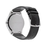 Calvin Klein Minimal Diamonds Black Dial Black Leather Strap Watch for Men - K3M211CS Buy Now By Calvin Klein