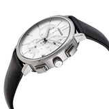 Calvin Klein Posh Silver Dial Black Leather Strap Watch for Men - K8Q371C6 Buy Now By Calvin Klein
