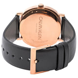 Calvin Klein Posh Black Dial Black Leather Strap Watch for Men - K8Q316C3 Buy Now By Calvin Klein