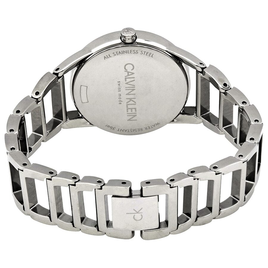Calvin Klein Stately Silver Dial Silver Steel Strap Watch for Women - K3G2312W Buy Now By Calvin Klein