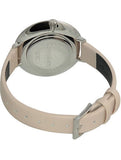 Calvin Klein Rise White Beige Dial Beige Leather Strap Watch for Women - K7A231XH Buy Now By Calvin Klein