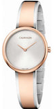 Calvin Klein Seduce Silver Dial Two Tone Steel Strap Watch for Women - K4E2N61X Buy Now By Calvin Klein