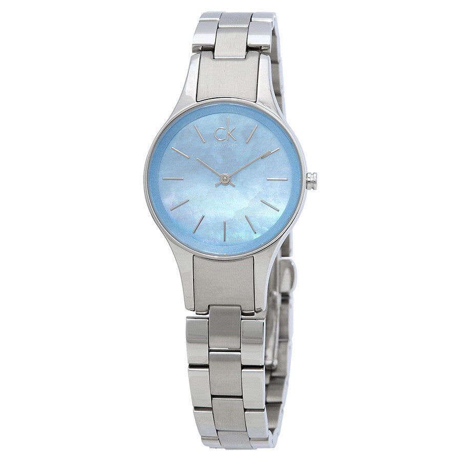 Calvin Klein Simplicity Blue Dial Silver Steel Strap Watch for Women - K432314N Buy Now By Calvin Klein