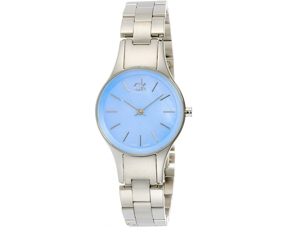 Calvin Klein Simplicity Blue Dial Silver Steel Strap Watch for Women - K432314N Buy Now By Calvin Klein