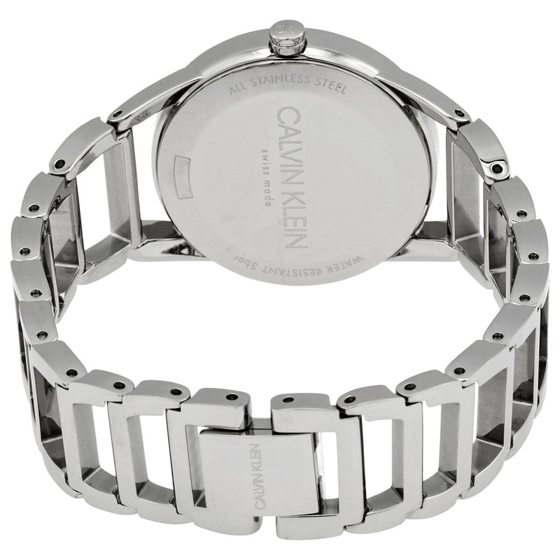 Calvin Klein Stately White Dial Silver Steel Strap Watch for Women - K3G23126 Buy Now By Calvin Klein