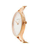 Calvin Klein Graphic Silver Dial Rose Gold Steel Strap Watch for Women - K7E23646 Buy Now By Calvin Klein
