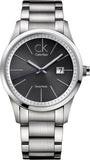 Calvin Klein Bold Black Dial Silver Steel Strap Watch for Men - K2246107 Buy Now By Calvin Klein