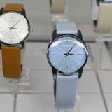 Calvin Klein City Blue Dial Blue Leather Strap Watch for Women - K2G231VN Buy Now By Calvin Klein