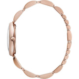 Calvin Klein Wavy White Dial Rose Gold Steel Strap Watch for Women - K9U23646 Buy Now By Calvin Klein