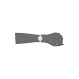 Calvin Klein Wavy White Dial Rose Gold Steel Strap Watch for Women - K9U23646 Buy Now By Calvin Klein