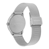 Calvin Klein Minimal White Dial Silver Mesh Bracelet Watch for Women - K3M52152 Buy Now By Calvin Klein