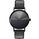 Calvin Klein Boost Black Dial Black Leather Strap Watch for Men - K7Y214CZ Buy Now By Calvin Klein