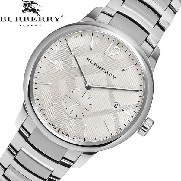 Burberry The Classic Silver Dial Silver Steel Strap Watch for Men - BU10004 Buy Now By Burberry