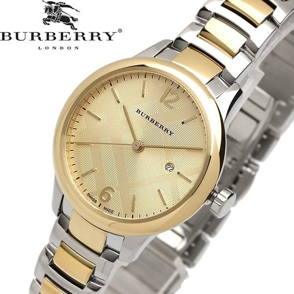 Burberry The Classic Champagne Gold Dial Two Tone Steel Strap Watch for Women - BU10118 Buy Now By Burberry