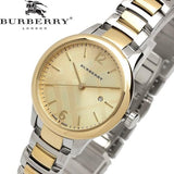 Burberry The Classic Champagne Gold Dial Two Tone Steel Strap Watch for Women - BU10118 Buy Now By Burberry
