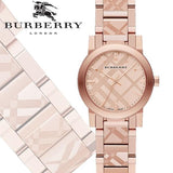 Burberry The City Rose Gold Dial Rose Gold Steel Strap Watch for Women - BU9235 Buy Now By Burberry