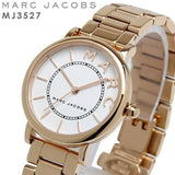 Marc Jacobs Roxy White Dial Rose Gold Steel Strap Watch for Women - MJ3527 Buy Now By Marc Jacobs