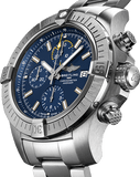 Breitling Avenger Chronograph 45mm Blue Dial Silver Steel Strap Watch for Men - A13317101C1A1 Buy Now By Breitling