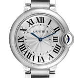 Cartier Ballon Bleu De Cartier Silver Dial Silver Steel Strap Watch for Women - W69011Z4 Buy Now By Cartier