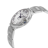 Cartier Ballon Bleu De Cartier Silver Dial Silver Steel Strap Watch for Women - WSBB0048 Buy Now By Cartier