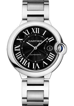 Cartier Ballon Bleu de Cartier Black Dial Silver Steel Strap Watch for Men - W6920042 Buy Now By Cartier