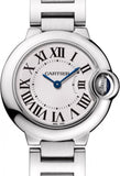 Cartier Ballon Bleu De Cartier White Dial Silver Steel Strap Watch for Women - W69010Z4 Buy Now By Cartier