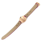 Cartier Ballon Bleu Diamonds White Dial Pink Leather Strap Watch for Women - WE902050 Buy Now By Cartier