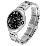 Cartier Ballon Bleu de Cartier Black Dial Silver Steel Strap Watch for Men - W6920042 Buy Now By Cartier
