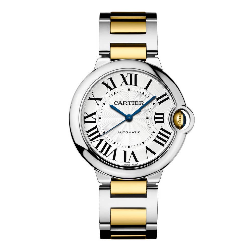 Cartier Ballon Bleu de Cartier Silver Dial Two Tone Steel Strap Watch for Women - W2BB0030 Buy Now By Cartier