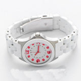 Marc Jacobs Pelly White Dial White Silicone Strap Watch for Women - MBM2588 Buy Now By Marc Jacobs