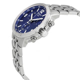 Tissot PRC 200 Chronograph Blue Dial Silver Steel Strap Watch For Men - T055.417.11.047.00 Buy Now By Tissot