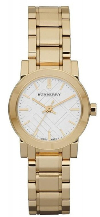 Burberry Heritage White Dial Gold Steel Strap Watch for Women - BU9203 Buy Now By Burberry