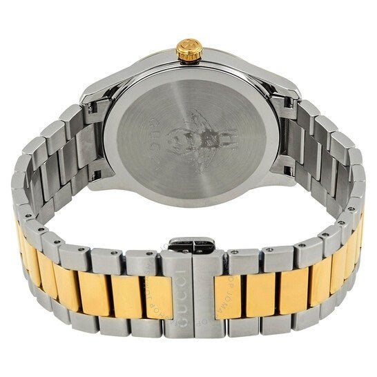 Gucci G Timeless Silver Dial Two Tone Steel Strap Watch For Men - YA126474 Buy Now By Gucci