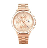 Tommy Hilfiger Carly Rose Gold Dial Rose Gold Steel Strap Watch for Women - 1781788 Buy Now By Tommy Hilfiger