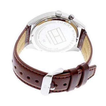 Tommy Hilfiger Deacon White Dial Brown Leather Strap Watch for Men - 1791550 Buy Now By Tommy Hilfiger