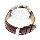 Tommy Hilfiger Deacon White Dial Brown Leather Strap Watch for Men - 1791550 Buy Now By Tommy Hilfiger