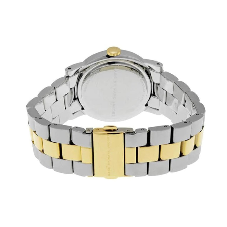 Marc Jacobs Amy Silver Dial Two Tone Steel Strap Watch for Women - MBM3139 Buy Now By Marc Jacobs