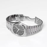 Tissot PRX Quartz Black Dial Silver Steel Strap Watch For Men - T137.410.11.051.00 Buy Now By Tissot